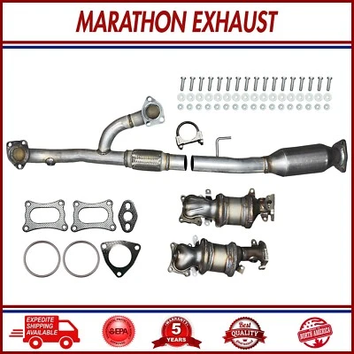 Juego de los tres convertidores catalíticos para Honda Accord 2013-2017 3,5 L en stock listo Foto 1 de 4