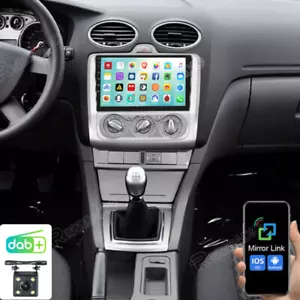 Mit DAB+ Android 13 Autoradio Für Ford Focus MK2 MK II 2004-2011 GPS Navi 32GB - Bild 1 von 14