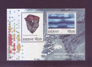 Svezia 2007 - Anno Polare, Arte e Scienza. Foglietto Nuovo MNH** integro