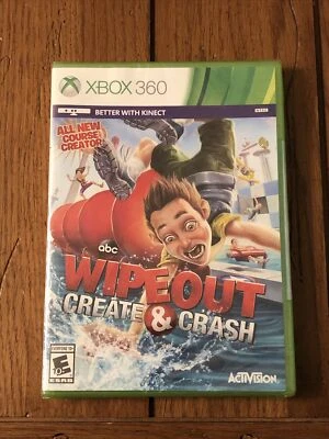 NEW SEALED - Wipeout: Create & Crash (Microsoft Xbox 360, 2013) Free Shipping! - Image 1 of 2
