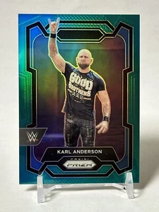 2024 Panini Prizm WWE #196 KARL ANDERSON - TEAL PRIZM /49 - Picture 1 of 2