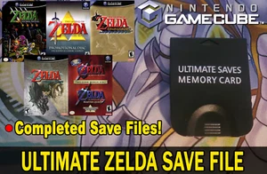 ¡Tarjeta de memoria Zelda Ocarina of Time Master Quest 100% Ṥave Gamecube! (SIN JUEGO) - Imagen 1 de 6