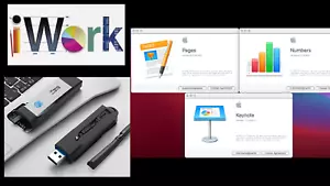 iWork 2017 Pages Numbers Keynote USB Installer For Mac - Picture 1 of 3