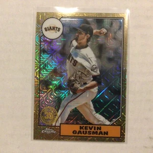 2022 Topps 1987 Topps Chrome Silver Pack Mojo Kevin Gausman #T87C-52 giants - Bild 1 von 1