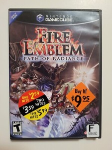 Fire Emblem: Path of Radiance (Nintendo GameCube, 2005) w/disc & case