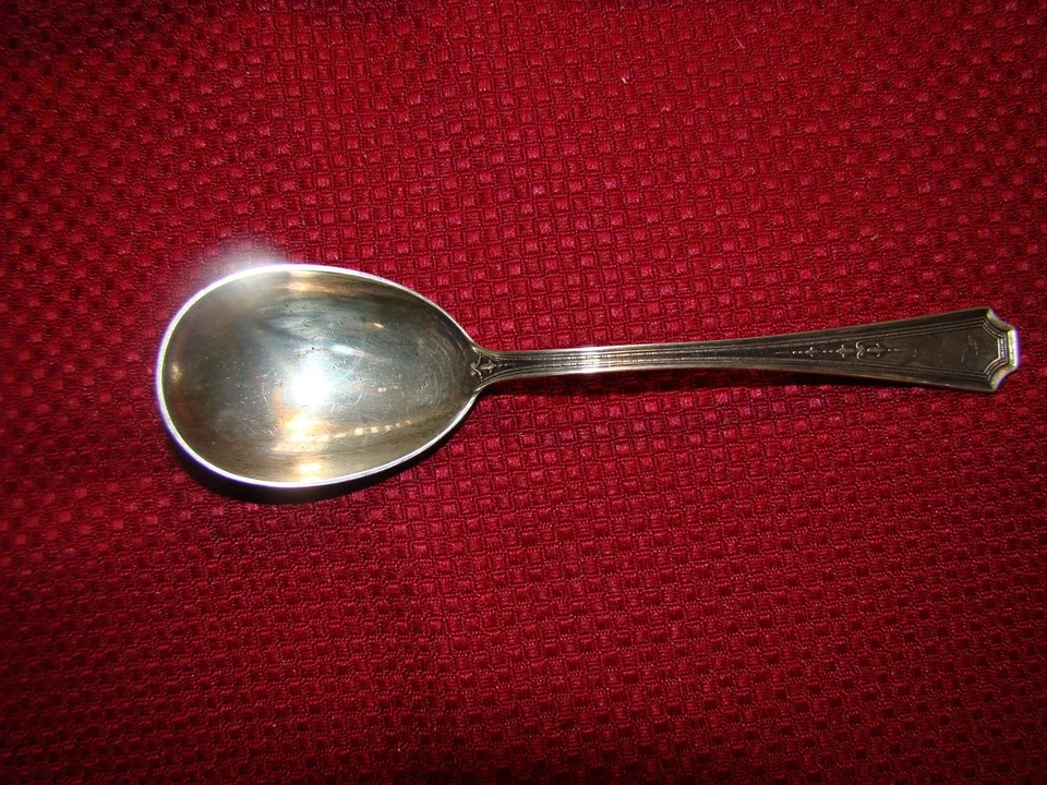 COLHER DE FRUTAS PRATA ESTERLINA DURGIN COLFAX SEM MONOGRAMA - Imagem 1 de 1