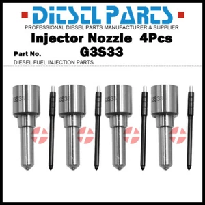 4x Fuel Injector Nozzle G3S33 for Toyota Hilux Hiace 1KD 23670-30400 23670-0L110 - Picture 1 of 5