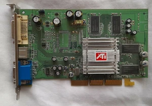 scheda video, scheda grafica Radeon 9200 Atlantis, AGP 8x/4x - Foto 1 di 5