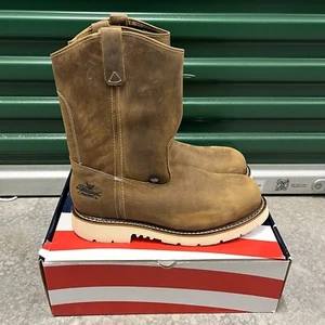 Botas Thorogood Hombres Talla 11.5 D 804-4372 Acero EH Puntera de Seguridad Wellington EE. UU. NUEVAS - Imagen 1 de 10