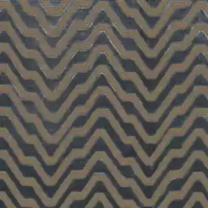 Casamance Geometric Cut Velvet Fabric- Chanut / Pierre Bleue 1.40 yds 41440352 - Picture 1 of 1