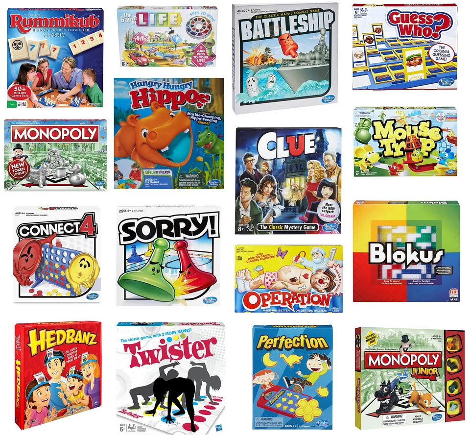RAINY DAYS GAMES & ACTIVITIES COLLECTION - CHOOSE YOUR TYPE - FREE P&P - Image 1 of 1