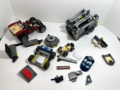 LEGO Jurassic World partials lot Dino trapper 7296 + trailer 75933 + parts 75929 - image 1 of 4
