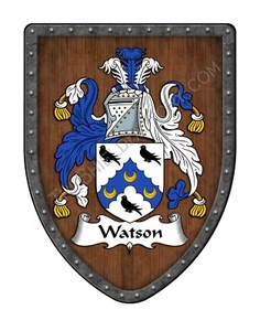 Escudo de armas personalizado Watson Family Crest, escudo de pared colgante SH503PDGHG - Imagen 1 de 3