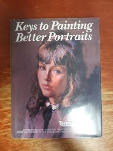 Keys to Painting Better Portraits by Foster Caddell Hardcover 1982 Problem Solve - Imagen 1 de 15