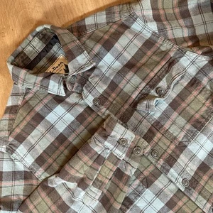 Vtg LL Bean Flannel Jacket Mens Small Shacket Quilt Lined Shirt Chore Work Plaid - Bild 1 von 9