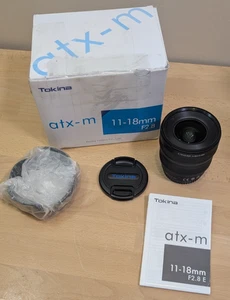 Tokina ATX-M 11-18mm F2.8 E Sony Camera Lens - Picture 1 of 8