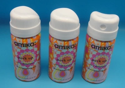 AMIKA Travel Lot *PERK UP* Dry Shampoo 3 @ .75 oz./33 mL Mini Size FREE SHIPPING - Image 1 of 4