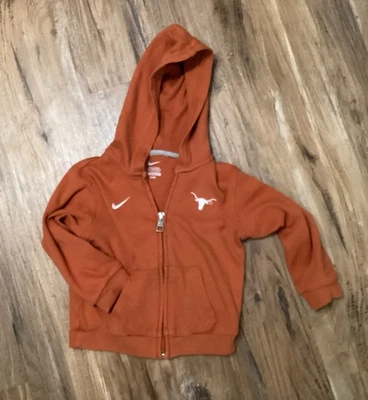 Nike UT University Of Texas Longhorns Chaqueta con Capucha Cremallera Completa 18 Meses Infantil Foto 1 de 3