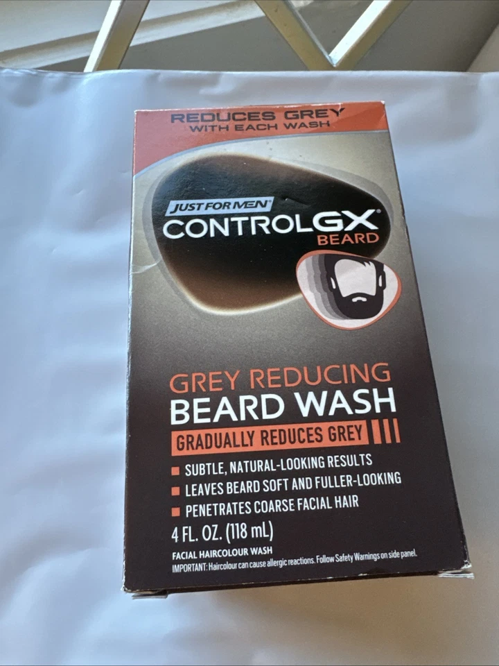 Just For Men Control GX Grey Reducing Shampoo, 5 Fluid Ounce BEARD - Image 1 of 1
