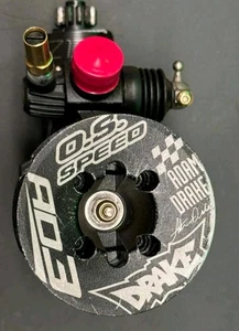 O.S Speed Adam Drake Engine & Beta Pipe - Picture 1 of 2