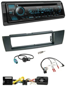 Kenwood Bluetooth USB CD Lenkrad DAB Autoradio für BMW 1er E87 3er E90-3 X1 E84 - Bild 1 von 8