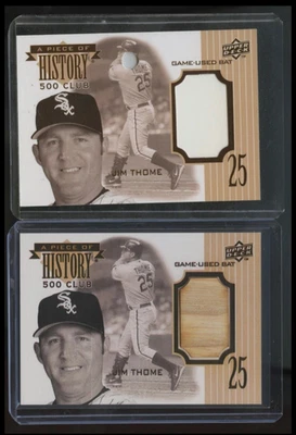 Parche 500 Club 2008 Upper Deck Jim Thome A Piece Of History con redención Foto 1 de 2