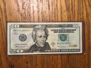 2017 $20 Star Note..Denver …Bienary….Mini Radar..34…43 ! - Picture 1 of 4