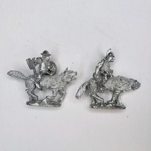 RAFM 3213 Orc Wolf Raiders Warriors (4) Metal Fantasy Minis Open Box OOP - Bild 1 von 5