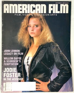 American Film Magazine - October 1988 - Jodie Foster, John Lennon, Willem Dafoe - Picture 1 of 2