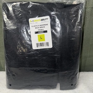 BraceAbility Work Back Brace - Industrial Lower Pain Protection Large Brand New - Picture 1 of 6