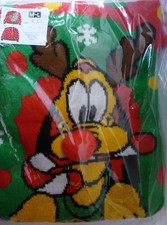 Tokyo Disneyland Disney Christmas Pluto sweater M ~ L size