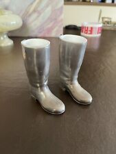 Vintage Silver Plated Shot Boots