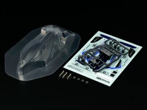 Juego de cuerpo de policarbonato transparente Tamiya 95645 1/32 mini 4x4 piezas doble cridge Jr. - Imagen 1 de 1
