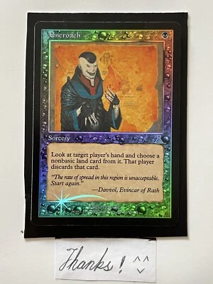MTG Encroach FOIL  Urza's Destiny 59/144 Regular Uncommon - Image 1 of 2