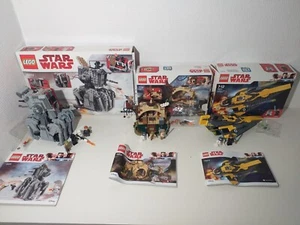 Lot LEGO Star Wars 75177 75208 75214 avec boites et notices - Picture 1 of 8