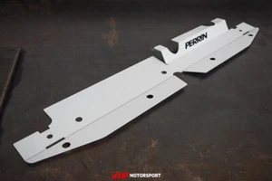 Sudario de radiador de rendimiento Perrin blanco brillante para Subaru Impreza WRX/STI 08-14 - Imagen 1 de 2