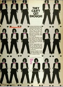 1979 Michael Jackson "Off The Wall" Album Music Industry Promo Ad Reprint - Picture 1 of 1