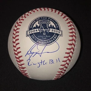 Ryan Howard Signed 2024 Citizens Bank Park 20th Anniversary Baseball JSA COA - Picture 1 of 2