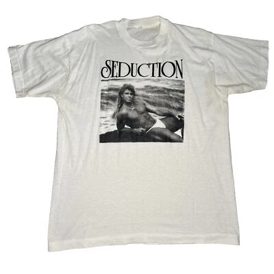 Camiseta De Colección Años 80 Jon Mikl Thor Seducción XL Blanca Culturismo Gay LGBTQ Fetiche Foto 1 de 3