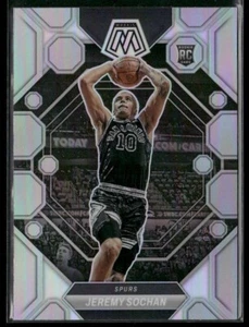 2022-23 Panini Mosaic #226 Jeremy Sochan Rookie Silver  - Bild 1 von 2