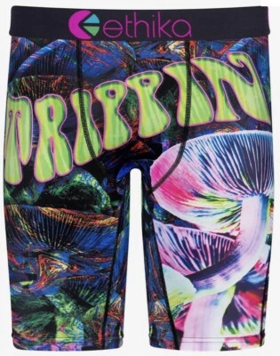 ETHIKA Mens Staple Boxer Brief - Mushroom Garden - XL - Image 1 of 4
