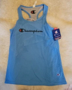 NWT Champion Women's Reversible Jersey Active Tank size XS Blue Grey $38 - Picture 1 of 7
