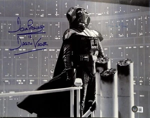 David Prowse & James Earl Jones Darth Vader Signed 11x14 Photo Auto 10 BECKETT  - Picture 1 of 4