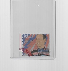 2003 WHEELS AMERICAN THUNDER RACING POSTMARK KURT BUSCH MINI #PM3