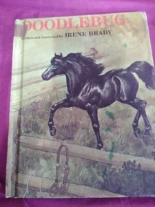 Doodlebug by Irene Brady 1977 1st edition Weekly Reader Hardcover horse book - Picture 1 of 8