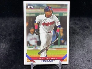 JOSE RAMIREZ 2019 TOPPS ARCHIVES #298 BASE CARD / CLEVELAND GUARDIANS - Picture 1 of 2