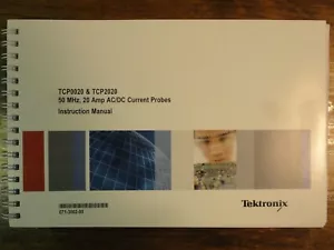 Tektronix TCP0020, TCP2020 Current Probe AC/DC Instruction Manual - Picture 1 of 4