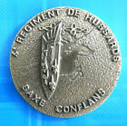 #1953# Vintage/ Médaille 4° Régiment de Hussards/ Saxe Conflans/ Rare