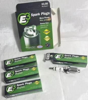 4-Pack E3 Premium Automotive Spark Plugs E3.56 - Image 1 of 4