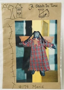 A Stitch In Time Primitive Folk Angel Pattern - Marie - New & Uncut - Picture 1 of 3